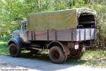 Mercedes-Benz L 3000 A Pritschenwagen mit Allradantrieb - Bauzeit: 1940-1942 - Wehrmacht, Deutsches Reich, Deutschland - fotografiert am 20.05.2012 zur Garnison-Schau an der St.