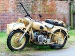 BMW R71 B-Krad - Wehrmacht - fotografiert am 15.05.2010 zum Milit�rfahrzeugtreffen an der St.