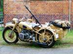 BMW R71 B-Krad - Wehrmacht - fotografiert am 15.05.2010 zum Milit�rfahrzeugtreffen an der St.