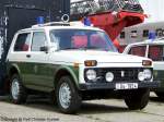 Lada Niwa 1600 VAZ 2121 FuStw - Funkstreifenwagen der Volkspolizei der DDR, Gel�ndewagen, Allrad - fotografiert am 25.07.2009 zum Museumfest am Blaulichtmuseum in Beuster - Copyright @ Ralf Christian